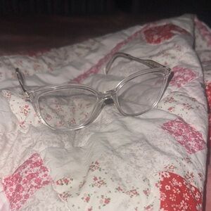 Prada Gray Cat-Eye Glasses